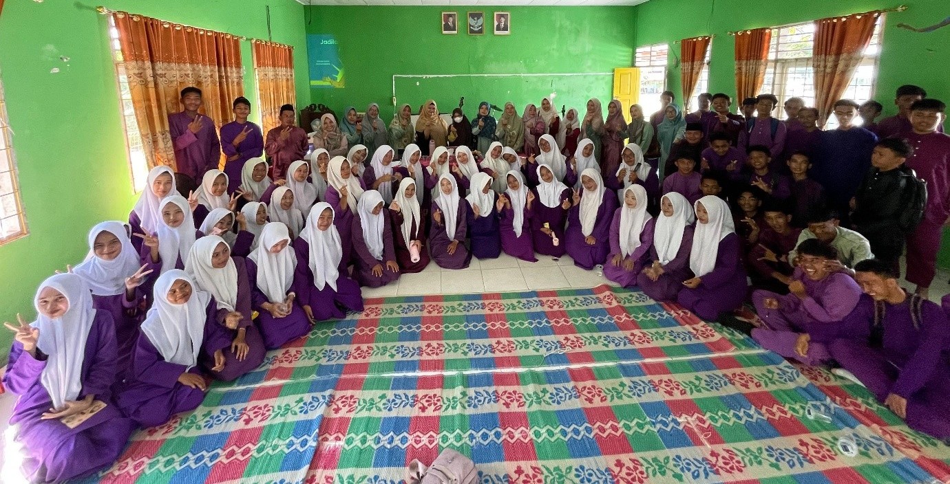 Proaktif Bina Generasi Muda, KUA Bunguran Barat Gelar Program BRUS di SMAN 1 Bunguran Barat